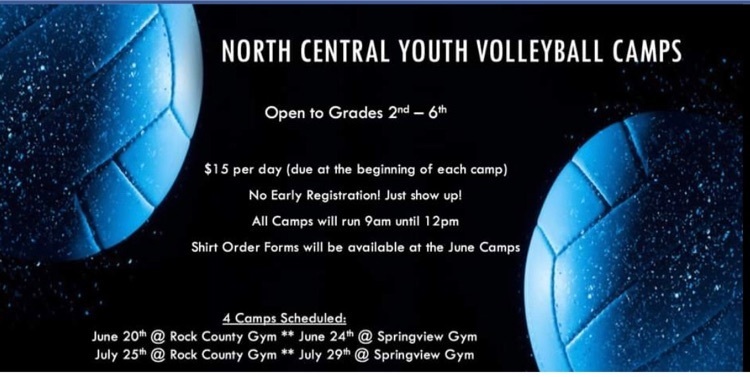 North Central Youth Volleyball Camps